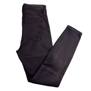 L’AGENCE Margot H/R Skinny color Navy coated Pants size 26